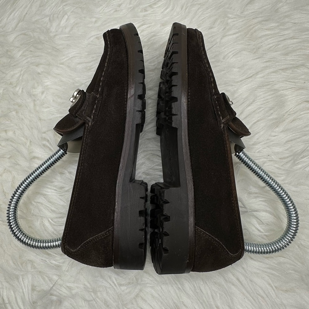 Salvatore Ferragamo Women’s Suede Loafers Size 5.5 - Picture 8 of 12